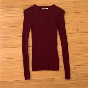 Burgundy SEEK Sweater